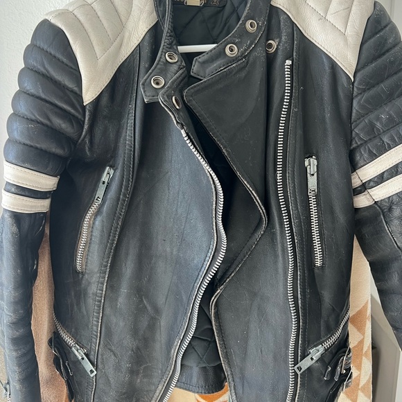Vintage Leather Jacket - Erel Hamburg Size 40. Perfectly worn in. - Picture 14 of 17